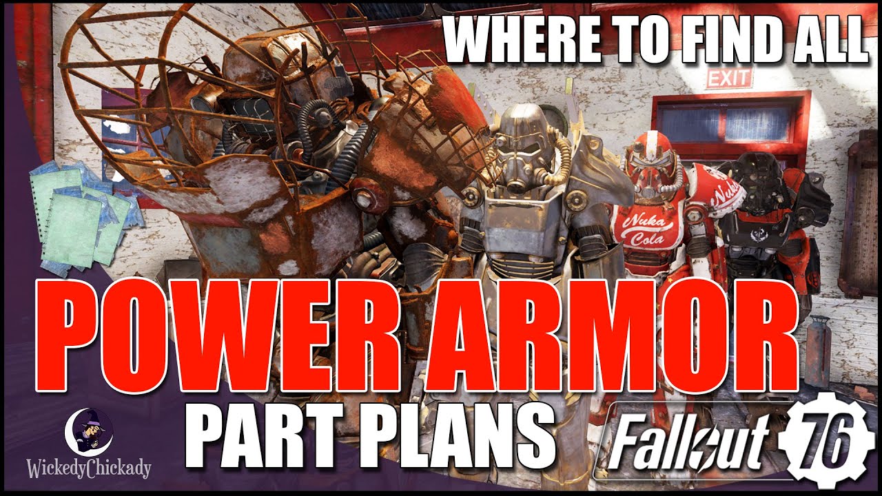 Fallout 76 Power Armor Mods Plans - Dreamfanfictiononedirection