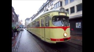 Wehrhahn Linie:  der letzte Tag vor Stilllegung der oberirdischen Straßenbahnstrecke