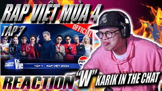 (REACTION) Rap Việt 2024 Tập 7 | 