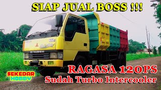 Truk Second Paling Murah Dikelasnya Mitsubishi RAGASA 120PS Bak Dump  Sudah Turbo Ganteng Parah Boss