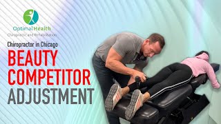 Full Body Adjustment For Beauty Competitor