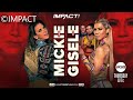 Mickie James (c) vs Gisele Shaw / Impact Knockouts World Title Match / Impact #969 / WWE 2K22