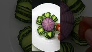 Amazing Vegetable Carving Idea | Fruit carving and Garnish / Fruit Art / Super Salad Decoration Idea