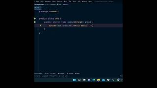 Program to print "Hello World !!" in java | #Java