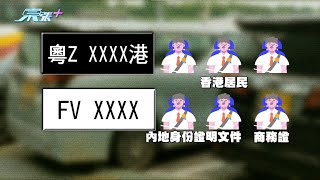 內地司機非法駕駛中港白牌車 《東張》「放蛇」解構運作模式