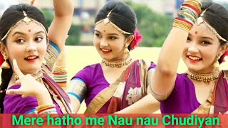 Mere hatho me Nau nau Chudiyan Dance | Chandni | मेरे हाथों में नौ नौ | SriDevi | tik music dance