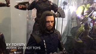 TOYSTV ACGHK 2018 Hot Toys 1/6 Avengers 3 Winter Soldier 香港動漫電玩節