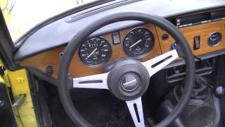 Triumph Spitfire MKIV MK4 1973-VIDEO- www.ERclassics.com