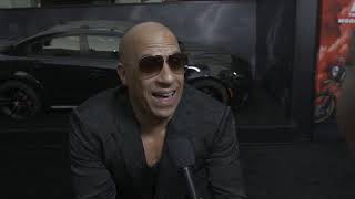 F9 Los Angeles Premiere - Itw Vin Diesel (official video)