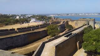 Diu Fort - Light House - Cannons - Jail - Beach