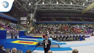 Antonio SANTOS (ESP) - 2016 Double Mini-Trampoline Europeans, final