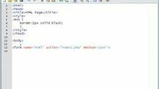 PHP,HTML Tutorial // POST, Table, Forms