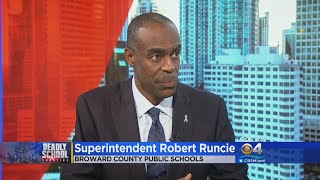 Broward Superintendent Of Schools Robert Runcie Addresses MSD Controversy