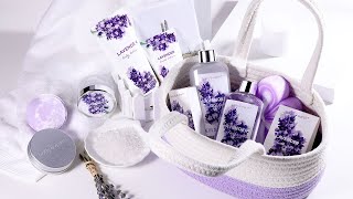 Soothing Lavender Spa Gift Set to gift her the precious me-time she needs