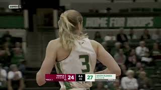 Highlights: South Florida Women's Basketball vs. Temple (1.4.25)