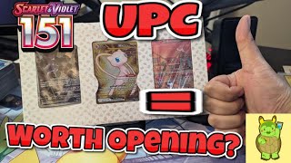 Pokemon 151 UPC = THUMBS UP! WORTH OPENING!?