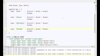 Intro to PHP - Day 11 - Creating a simple calculator