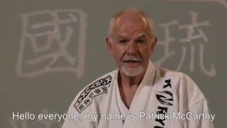 Patrick McCarthy Karate History DVD Fighting Spirit of Old Japan