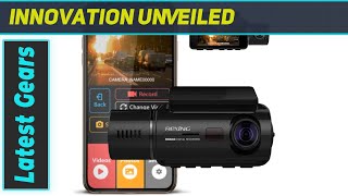 Rexing V3 Basic Dual Camera Full HD 1080p WiFi Car Dash Cam with Night Vision