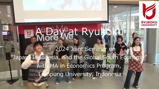 A Day at Ryukoku 2024: Joint Seminar with MA in Economics, Lampung University, Indonesia