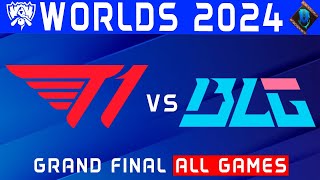 T1 vs BLG Highlights ALL GAMES | Grand Final Worlds 2024 | T1 vs Bilibili Gaming by Onivia