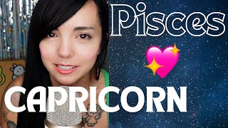 Pisces and Capricorn Love Compatibility: HARD work with a BIG payoff 😍#pisces #capricorn