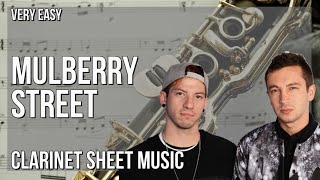 Clarinet Sheet Music: How to play Mulberry Street by Twenty One Pilots