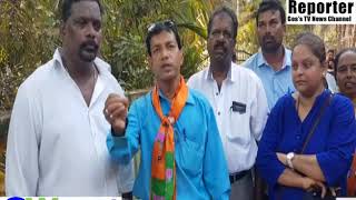 GR News: Door to Door Campaigning in Chimbel ZP Const of BJP ZP Candidate Girish on Thursday