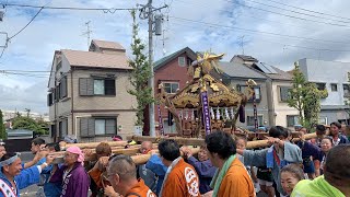 令和元年 川崎 下平間天満天神社例大祭 天満睦渡御