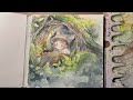 how to draw a watercolor illustration in hayao miyazaki’s style