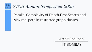 Parallel Complexity of Depth-First-Search and Maximal path in restricted graph classes