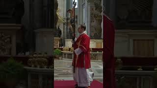 Pope Francis presides over Passion of the Lord liturgy