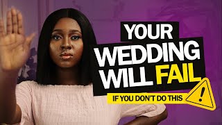 10 HUGE MISTAKES Couples Make During Wedding Planning