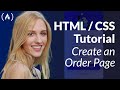 HTML / CSS Tutorial – Create an Order Summary Component
