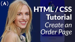 HTML / CSS Tutorial – Create an Order Summary Component