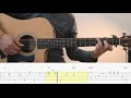 someone you loved lewis capaldi fingerstyle guitar cover tab tutorial