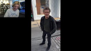 xQc reacts to Willem Dafoe NYC Fit Check