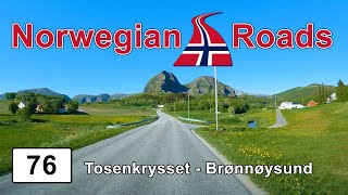 Driving Fv76 Tosenkrysset - Brønnøysund | Norwegian Roads 4K UHD