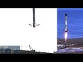 stunning views of rocketlab and spacex launches