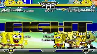 M U G E N Roblox Party 4 Vs 4 Patch Music Jinni - spongebob s party part 2 4v4 patch mugen 1 0 battle