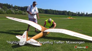 Highlights vintage gliders,  Müswangen Switzerland