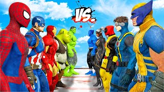 THE AVENGERS x SHREK vs X-MEN | EPIC SUPERHEROES WAR