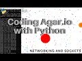 I coded Agar.io with Python (Using Sockets/Networking and Pygame)