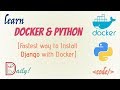 Fastest way to Install Python 3.7 in docker container to your local machine
