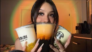 ASMR| Boba sounds at 100% sensitivity🧋(Mouth sounds, whispers.. )