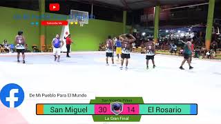 Las Finales De Básquetbol en San Vicente Piñas