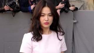 Song HYE KYO 송혜교 @ Paris Fashion Week 6 march 2015 show Dior