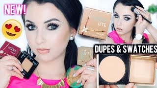 NEW Benefit Hoola LITE Bronzer! Dupes, Swatches, Demo & Review! Pale Skin Makeup