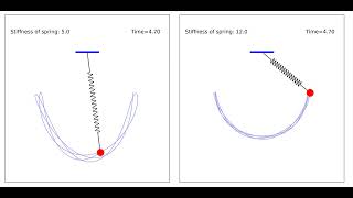 PHYSICS PROGRAMMERS: Spring pendulum simulation