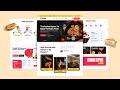 How To Make Website Using HTML CSS & JavaScript | Restaurant Website Template